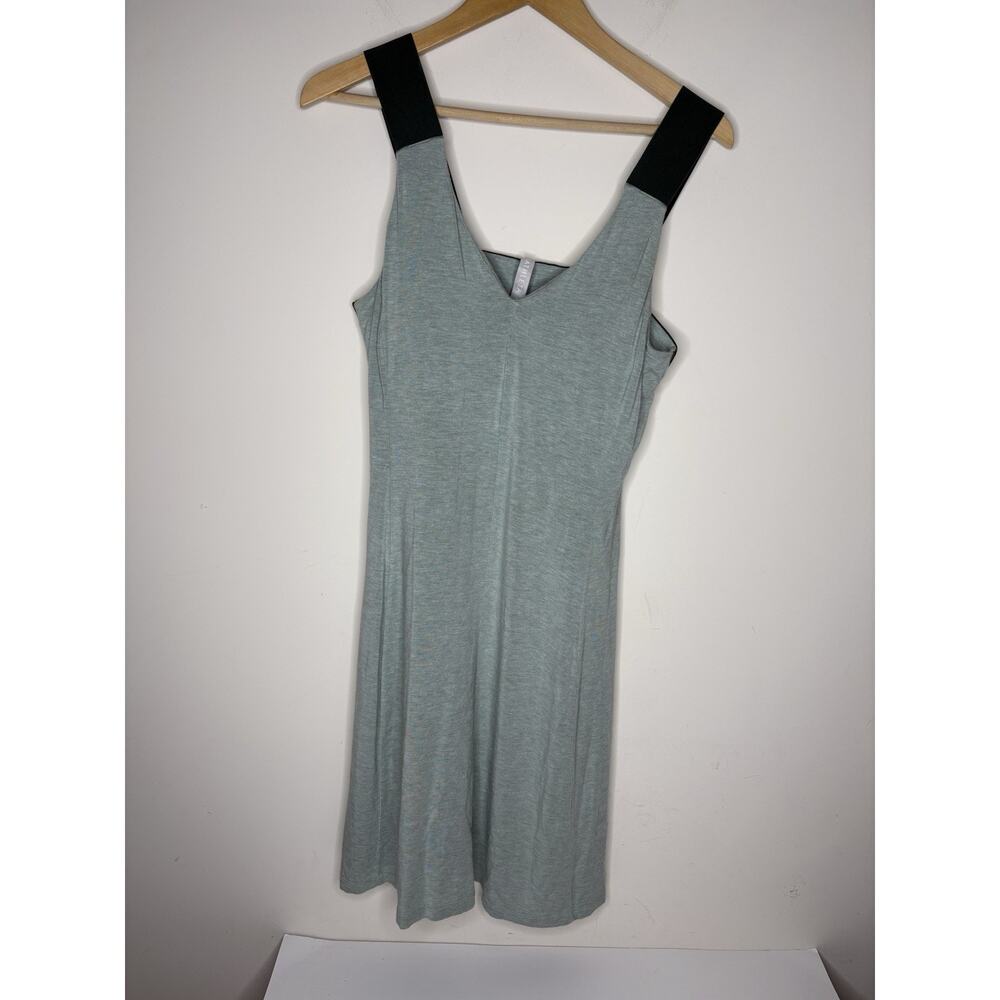 Athleta Womens Size S Dress Santorini Athleisure Travel Green Built In Bra